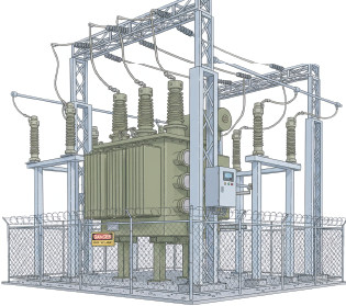 Transformer station